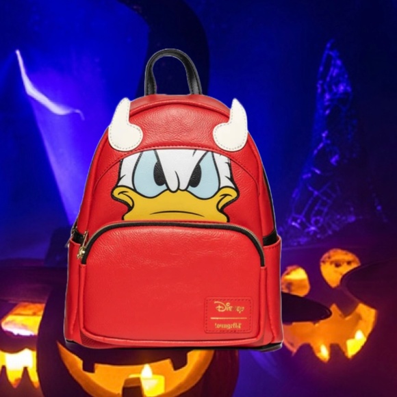 Loungefly Disney Devil Donald Duck Cosplay Mini Backpack‎ main image 5